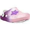 Hey Collection Toddler Unisex Soft Ombre Clogs with Smiley Star Charm - 2 of 4