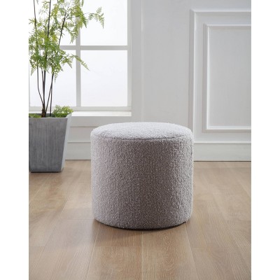 19" Round Pouf Ottoman - WOVENBYRD