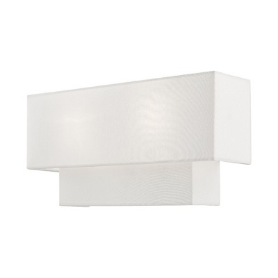 Livex Lighting Claremont 2 - Light Wall Light in  Brushed Nickel