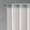 MAYEERTY Only 1 Pc Panel Printed Heathered Blackout Grommet Top Curtain Panel - 2 of 4