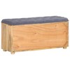 vidaXL Hall Bench 39.4"x13.8"x18.5" Solid Mango Wood - 3 of 4