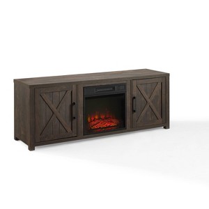 58" Gordon Low Profile TV Stand for TVs up to 65" with Fireplace - Crosley - 1 of 4