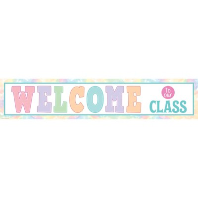 Teacher Created Resources Pastel Pop Welcome to Our Class Banner (Pack of 6)