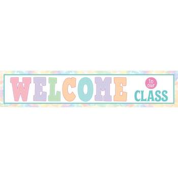 Teacher Created Resources Pastel Pop Welcome to Our Class Banner