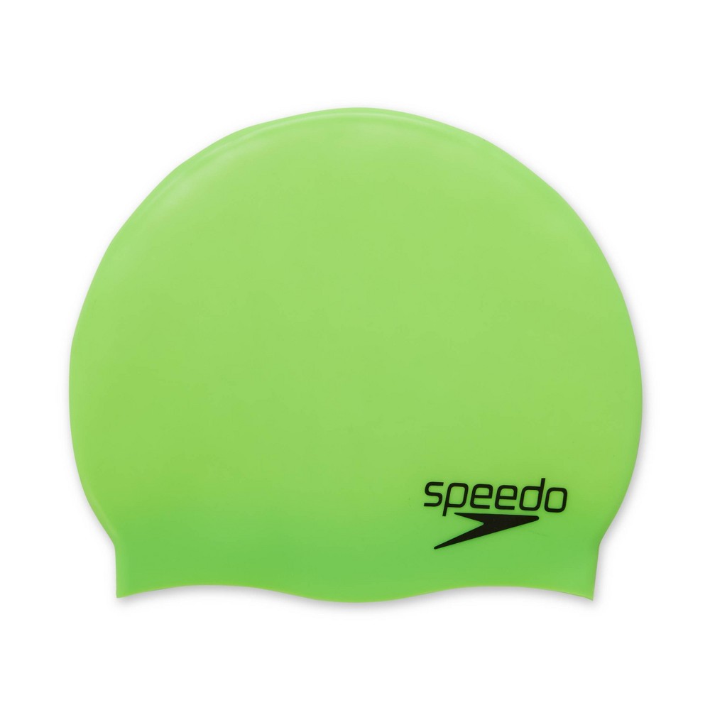 Speedo Junior Silicone Cap - Green
