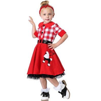 HalloweenCostumes.com 50s Darling Costume for Toddlers