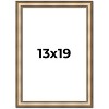 PosterPalooza | Refined Silver Picture Frame - UV Acrylic, Foam Board Backing, Hanging Hardware - 2 of 4