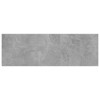 vidaXL Bookshelf Boards 4 pcs Concrete Gray 23.6 in.x7.9 in.x0.6 in. Engineered Wood - 4 of 4
