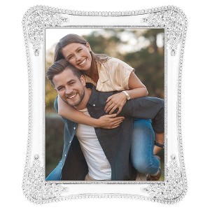 REGALWOVEN Shiny Craft Clear Glass Surface Photo Frame - 1 of 4