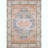 Traditional Vintage Area Rug Washable Non-Shedding Carpet with Non-Slip Backing for Bedroom, Living Room, Dining Room Office - 2 of 4