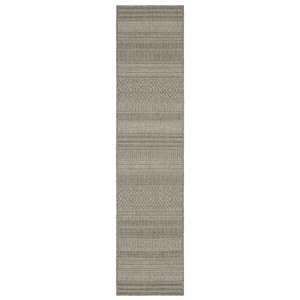 Oriental Weavers Caicos CA06A Grey/ Light Grey Indoor/Outdoor Area Rug - 1'10" x 7'6" - 1 of 4