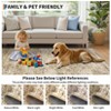 Vintage Distressed Area Rug for Living Room, Non-Slip Non-Shedding Washable Accent Rugs - 4 of 4