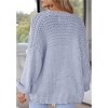 Clearlove Women's Cardigan Soft Pocketed Long Sleeves Casual Knitted Open Front Cardigans Lightweight Sweaters - 4 of 4