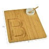 Picnic at Ascot Monogrammed Bamboo Charcuterie, Cheese & Cracker Serving Board - 3 of 3
