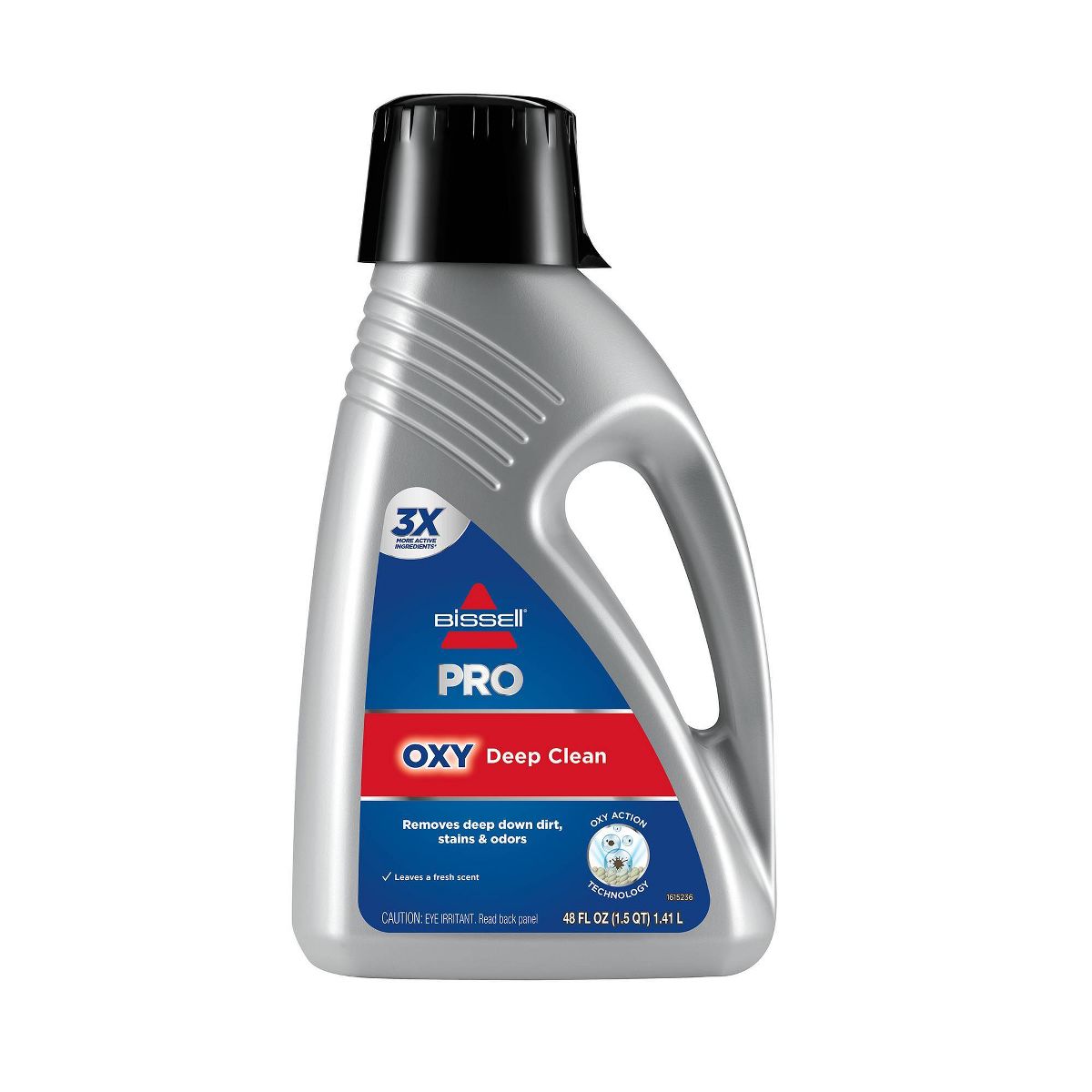 BISSELL Professional Deep Clean + Oxy 48oz. Upright Carpet Cleaner Formula - 3156: Fresh Scent, Stain Eliminator Solution