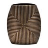 Decorative Ceramic Vase - Sculptural Form for Bedroom, Table, Living Room, or Office Accent - Minimalist Flower Vase Look for Modern House Interiors - 2 of 4