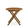 MNCM3CWNA - Dining Table and 2 Foldable Side Chairs - Natural Oil Finish - 4 of 4