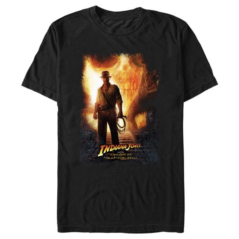 Men's Indiana Jones And The Kingdom Of The Crystal Skull Movie Poster T ...