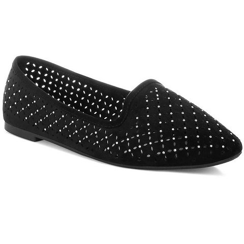 Обувь London Rag Womens Kyrie Cut Out Detail Ballerinas 8