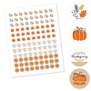 Big Dot of Happiness Happy Thanksgiving - Fall Harvest Party Round Candy Sticker Favors - Labels Fits Chocolate Candy (1 sheet of 108) - 2 of 4