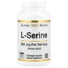 California Gold Nutrition L-Serine, 900 mg, 120 Veggie Capsules - 2 of 4
