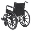 Drive Medical Silver Sport 1 Wheelchair with Full Arms and Swing away Removable Footrest - 4 of 4