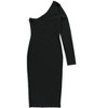 bar III Womens LBD Asymmetrical Sweater Dress - 2 of 2