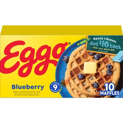 Eggo Frozen Waffles Blueberry - 12.3oz/10ct