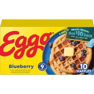 Eggo Frozen Waffles Blueberry - 12.3oz/10ct - 1 of 4