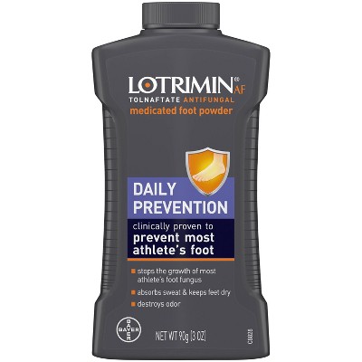 Lotrimin Antifungal Powder Athlete's Foot Daily Prevention - 3oz
