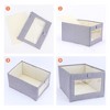 REGALWOVEN Collapsible Fabric Storage Basket Bin for Organizing Clothes 2 Pcs - image 3 of 4