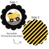 Big Dot of Happiness Dig It - Construction Party Zone - Baby Shower or Birthday Party Round Table Decorations - Paper Chargers - Place Setting For 12 - 3 of 4