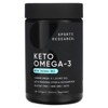 Sports Research Keto Omega-3 with Salmon Oil, 120 Softgels - 4 of 4