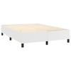 vidaXL Box Spring Bed Frame White 59.8 in.x79.9 in. Queen Faux Leather - 4 of 4