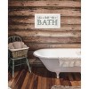 When in Doubt Take a Bath By Susie Boyer, Ready to Hang Framed Print, White Frame - 2 of 3