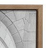 Kate and Laurel Sylvie Union Station Framed Canvas by Golie, 18x24, Gold - 3 of 4