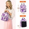 OPUX Insulated Lunch Box Boys Girls Kids Teens, Leakproof Cooler Bag Women Men Adults, Backpack Shape Tote, Back to School Gift - 2 of 4