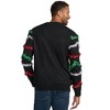 Tipsy Elves Mens Midnight Garland Light Up Ugly Christmas Sweater - 2 of 3