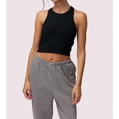 Women's Tori Crop Ribbed Tank Top - SPIRITUAL GANGSTER
