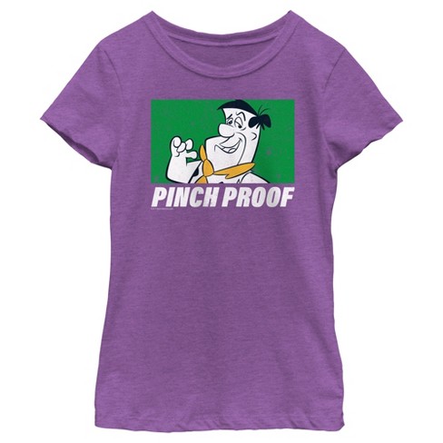 Girl's The Flintstones Fred Pinch Proof T-Shirt - image 1 of 4