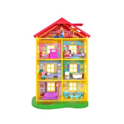 peppa's house & garden playset