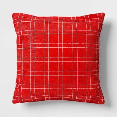 Chicago Blackhawks Personalized Colorblock Throw Pillow - Sports Unlimited