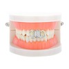 Unique Bargains Hip Hop Hollowout Rhinestone Fake Grills 1 Pc - 2 of 4