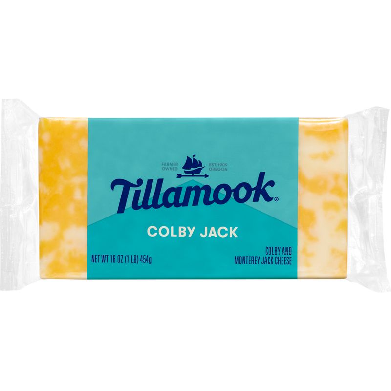 Tillamook Colby Jack Cheese Block - 16oz, 1 of 6