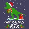 Women's Design By Humans Daddysaurus Christmas By NekoShop Racerback Tank Top - 2 of 3