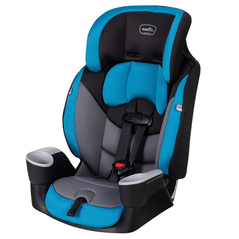 Evenflo 34912366 Maestro Convertible Forward Facing Sport Harness Toddler Child Booster Car Seat For Kids 2 To 8 Years Old Palisade Blue Target - Evenflo Convertible Car Seat Forward Facing