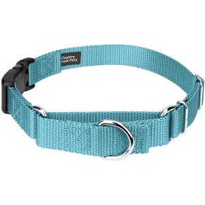 Country Brook Petz Heavy Duty Nylon Martingale Dog Collar with Deluxe Buckle - 30+ Vibrant Color Options - 1 of 4