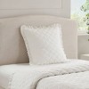 Armoire Collection Ruffle Pillow Sham White - 2 of 3
