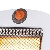 Brentwood H-Q1000Q 1,000-Watt-Max Portable Quartz Space Heater, White - 4 of 4