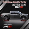 Car Dolly, Wheel Dolly - Set of 4 with Tow Hook, 8000 LBS Capacity, Thickened Handles & Security Lock for Moving Vehicles - 2 of 4